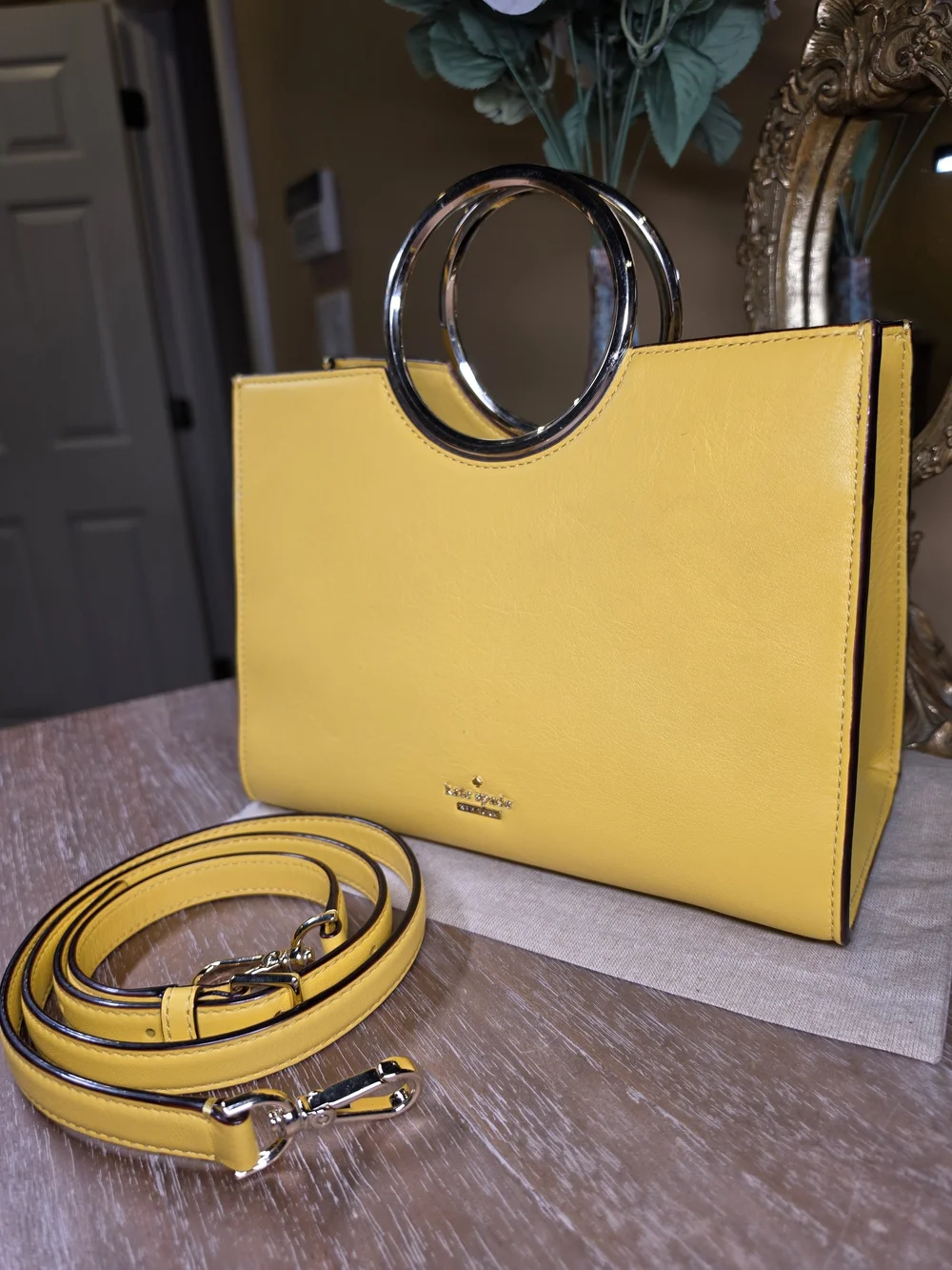 Kate Spade New York White Rock Road Sam Handbag w/ Removable Strap (Retail $358)